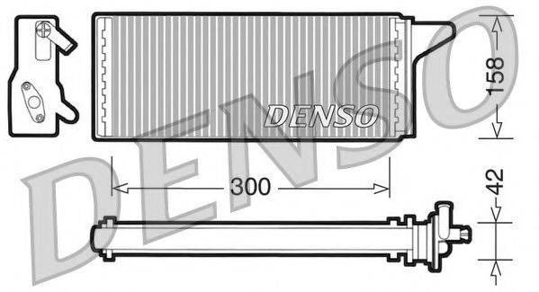 NPS DRR12001 Теплообмінник, опалення салону