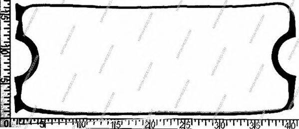 NPS H122A10 Прокладка, кришка головки циліндра