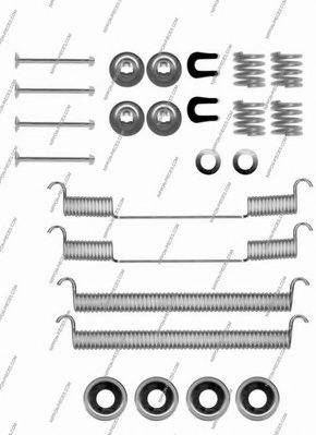 NPS N351N06 Комплектуючі, гальмівна колодка