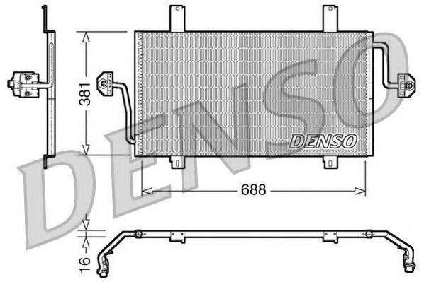 NPS DCN23016 Конденсатор, кондиціонер