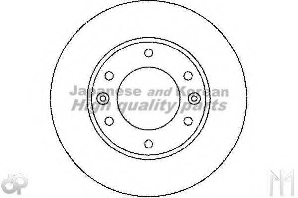 ASHUKI I03240O гальмівний диск
