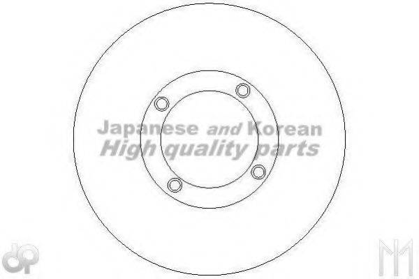 ASHUKI J04501 гальмівний диск