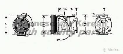 ASHUKI M55006 Компресор, кондиціонер