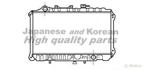 ASHUKI M55915 Радіатор, охолодження двигуна