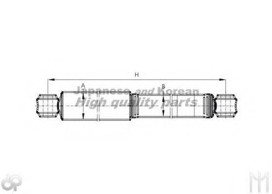 ASHUKI N33038 Амортизатор