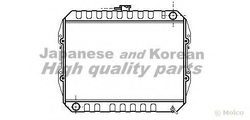 ASHUKI T55325 Радіатор, охолодження двигуна