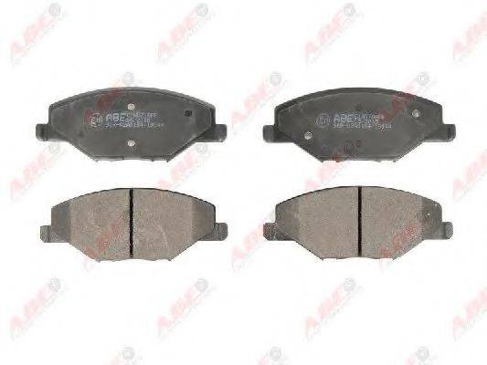 ABE C1W070ABE Комплект гальмівних колодок, дискове гальмо
