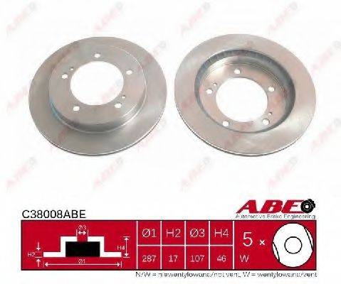 ABE C38008ABE гальмівний диск