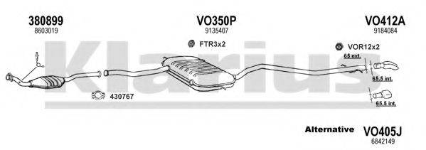 KLARIUS 960425U Система випуску ОГ