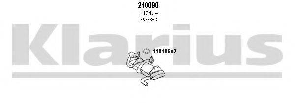 KLARIUS 330128E Система випуску ОГ