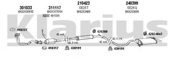 KLARIUS 790017E Система випуску ОГ