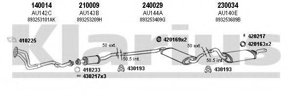 KLARIUS 940229E Система випуску ОГ