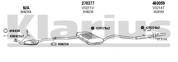 KLARIUS 960230E Система випуску ОГ