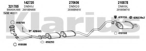 KLARIUS 270454E Система випуску ОГ