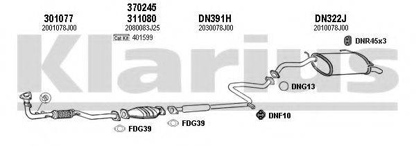 KLARIUS 270379U Система випуску ОГ