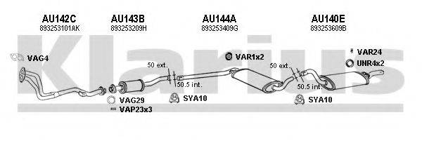 KLARIUS 940229U Система випуску ОГ