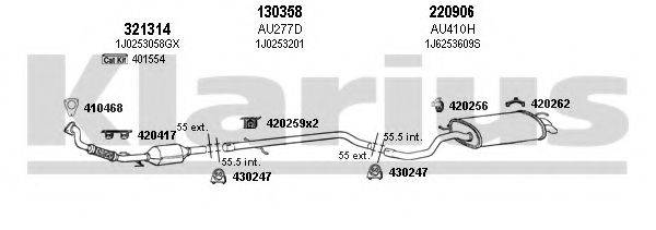 KLARIUS 790320E Система випуску ОГ