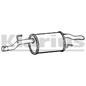 KLARIUS FT825A Глушник вихлопних газів кінцевий