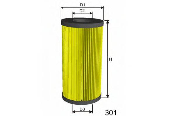 MISFAT L102 Масляний фільтр