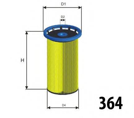 MISFAT F134 Паливний фільтр