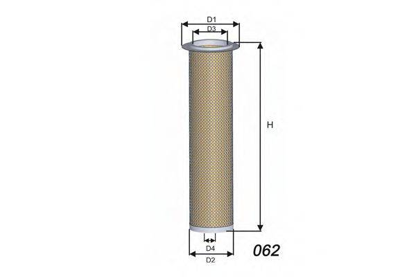 MISFAT R024 Повітряний фільтр