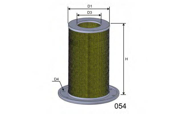 MISFAT R537 Повітряний фільтр