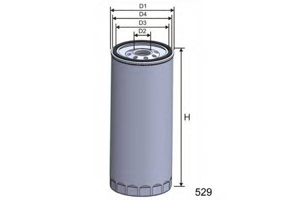 MISFAT Z144A Масляний фільтр