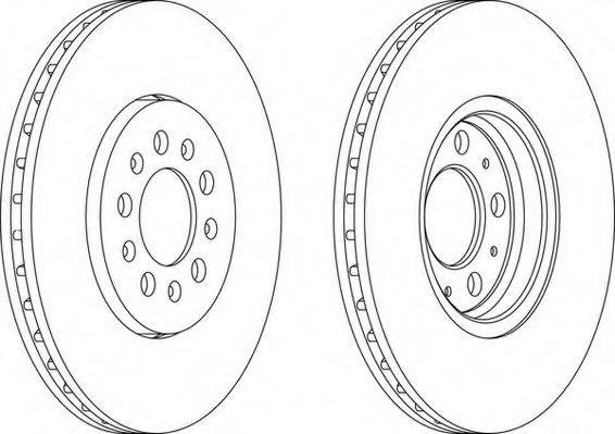 WAGNER WGR12211 гальмівний диск