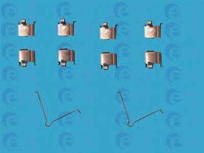 ERT 420015 Комплектуючі, колодки дискового гальма
