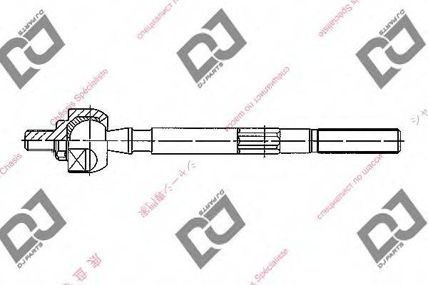 DJ PARTS DR1116 Осьовий шарнір, рульова тяга