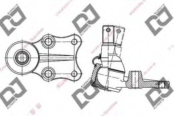 DJ PARTS DB1059 несучий / напрямний шарнір