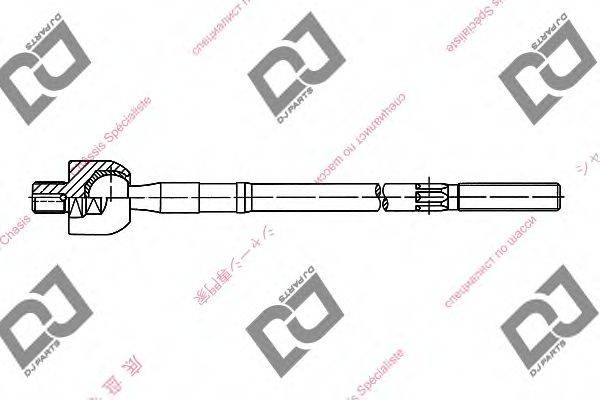 DJ PARTS DR1059 Осьовий шарнір, рульова тяга