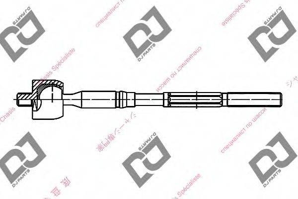 DJ PARTS DR1010 Осьовий шарнір, рульова тяга