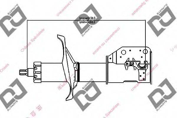 DJ PARTS DS1190GS Амортизатор