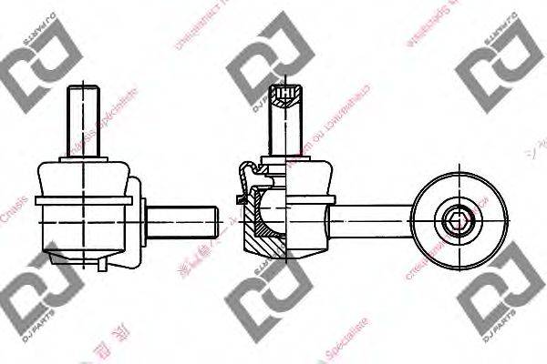 DJ PARTS DL1025 Тяга/стійка, стабілізатор