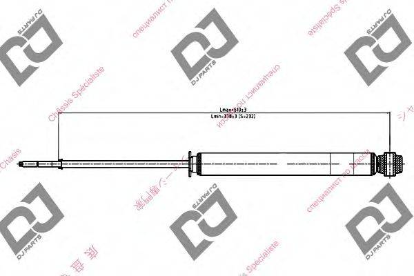 DJ PARTS DS1168GT Амортизатор