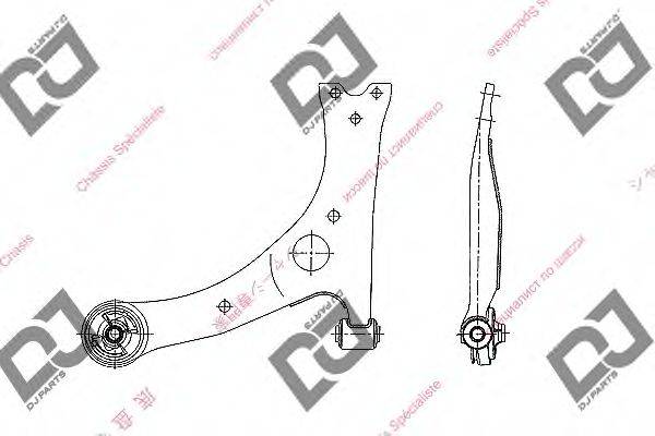 DJ PARTS DA1070 Важіль незалежної підвіски колеса, підвіска колеса