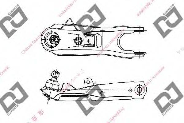 DJ PARTS DA1430 Важіль незалежної підвіски колеса, підвіска колеса