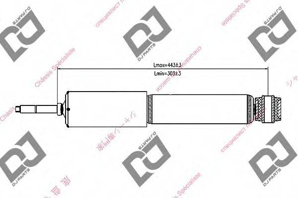 DJ PARTS DS1395GT Амортизатор