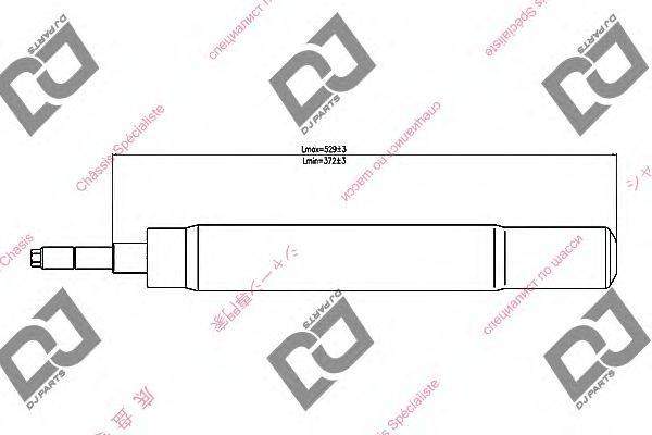 DJ PARTS DS1435GC Амортизатор