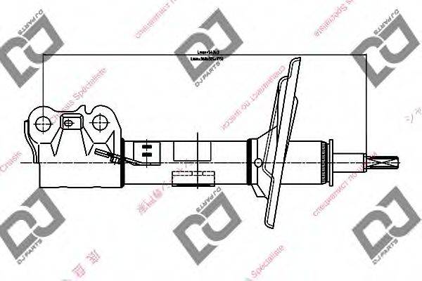 DJ PARTS DS1720GS Амортизатор