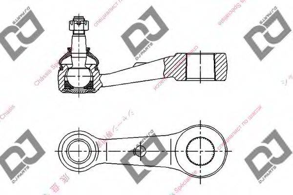 DJ PARTS DP1008 Сошка кермового керування