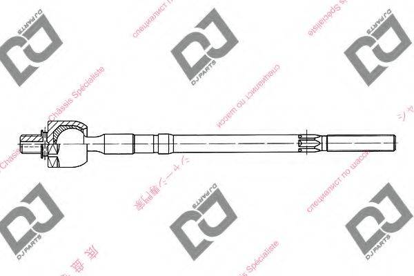 DJ PARTS DR1241 Осьовий шарнір, рульова тяга