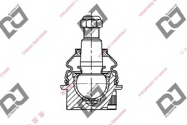 DJ PARTS DB1071 несучий / напрямний шарнір