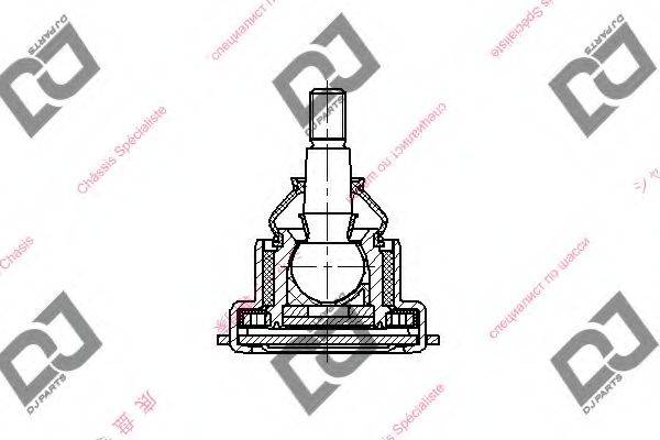 DJ PARTS DB1081 несучий / напрямний шарнір