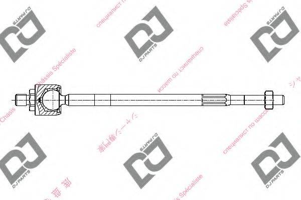 DJ PARTS DR1109 Осьовий шарнір, рульова тяга