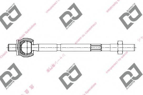 DJ PARTS DR1176 Осьовий шарнір, рульова тяга