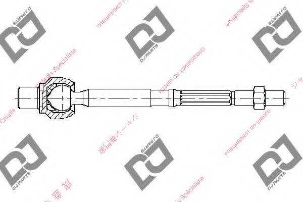 DJ PARTS DR1216 Осьовий шарнір, рульова тяга