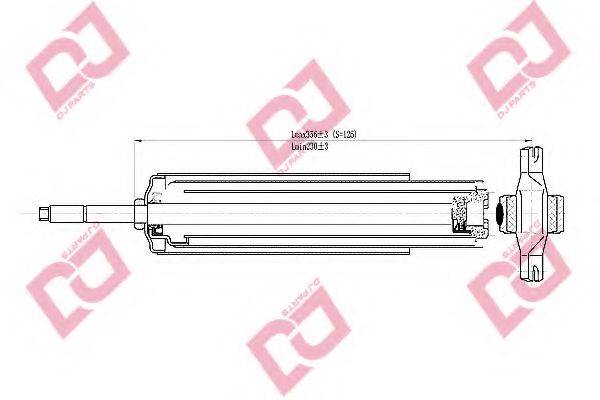 DJ PARTS DS1495GT Амортизатор