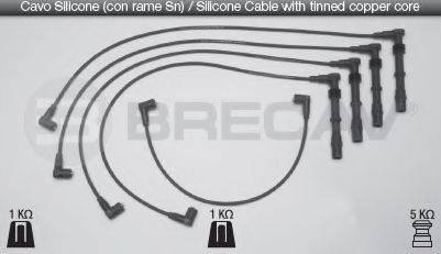 BRECAV 14515 Комплект дротів запалювання